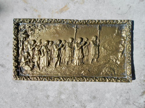 Ancienne plaque bas - , en