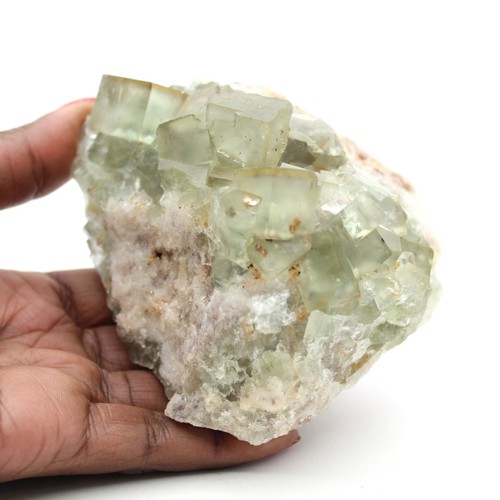 Pierre fluorite sur gangue - de,