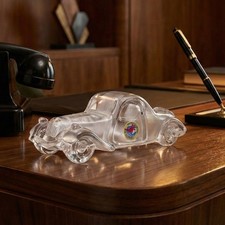 Presse-papier Citroën T Coupé 1934 en cristal Hofbauer – années 80 – 15cm 400g