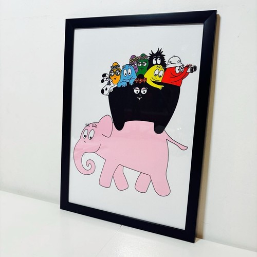 Framed poster barbapapa - poster, 12