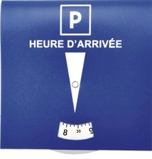 Lot de 10 DISQUEs DE STATIONNEMENT FRANCAIS Zone Bleue neuf
