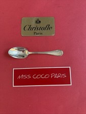 CUILLÈRE BÉBÉ CHRISTOFLE FRANCE ALBI 15 CM  METAL ARGENTE TRÈS BEL ETAT