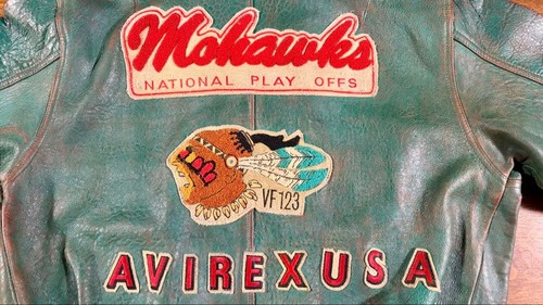 Veste stade brodée avirex - veste,