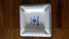 MARTEL - cendrier - publicitaire - collection - carré - blanc - 023