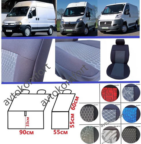 Sièges pour fiat ducato - 2, +