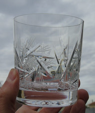 Verre à whisky en cristal de