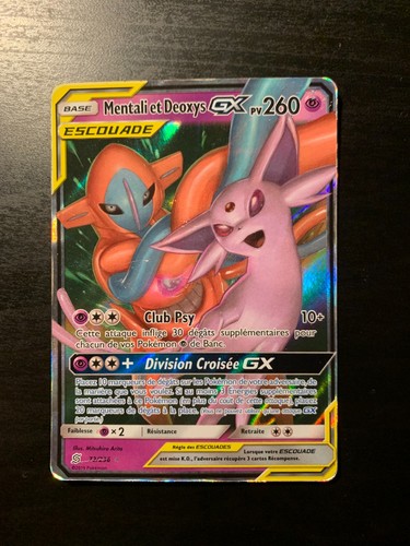 Carte pokémon mentali et - carte,