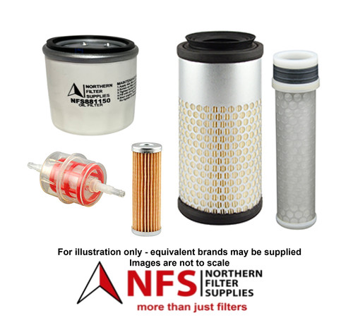 Nfs filtre kit pour kubota - pour,