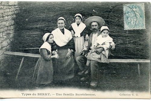 Carte postale indre - postale, //