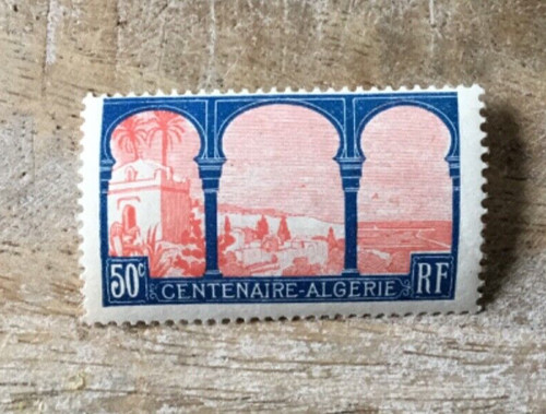 Timbre france centenaire de - france.,