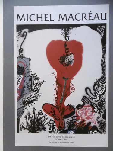 Macréau michel affiche - macréau,