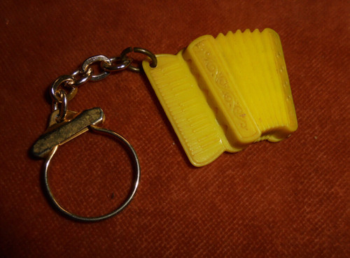 Porte clés mini accordéon - porte-clés,