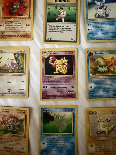 Lot cartes pokémon vintage - 9,