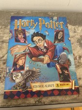 ALBUM PANINI HARRY POTTER 2001 COMPLET TRÈS BON ÉTAT PREMIÈRE VERSION ILLUSTRÉE