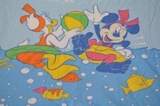 DISNEY / duvet cover + pillowcase / Minnie and Desy at the sea housse de couette