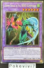 Carte YU-GI-OH! HOMME-OISEAU DE FEU, HEROS ELEMENTAIRE RA03-FR152 PSR NEUF