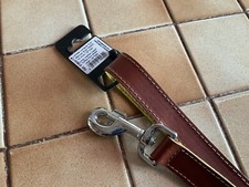 LAISSE Marron en 100% cuir vachette pour Chien - Eco YAGO - 1,20m - Neuve