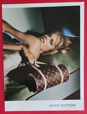 Publicité de presse  Eva HERZIGOVA pour Sac VUITTON Mode Luxe