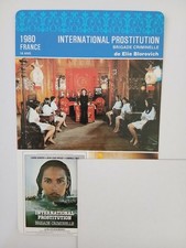 CARTE FICHE CINEMA Série bleue  1980 BRIGADE CRIMINELLE Laura Gemser Jean Louis