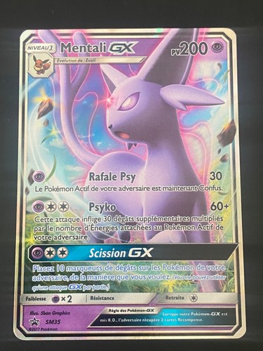 Carte pokemon mentali sm35 - carte, gx