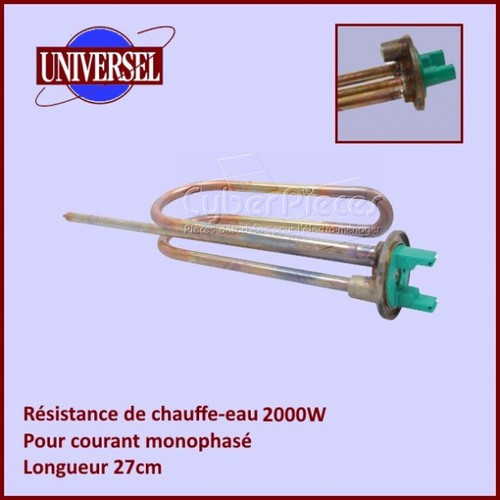 Resistance chauffe eau - chauffe, 2000w