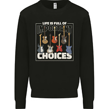 Sweatshirt Jumper Pour Enfants Guitaristes Choix Importants De Guitare