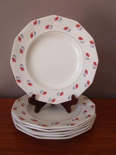 Assiettes creuses 5 cm - 6, 24,5
