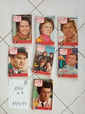 LOT 7 magazines tv 1974 télé