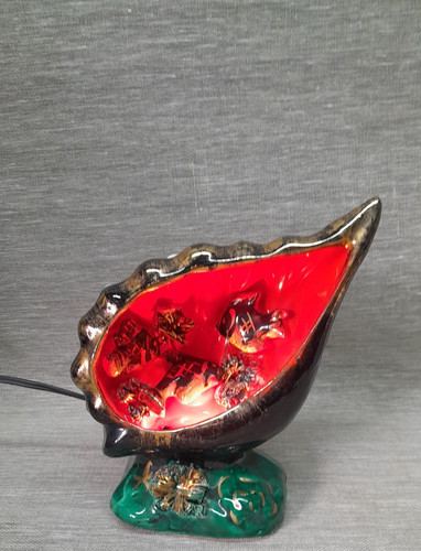 Ancienne lampe coquillage - lampe,