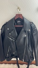 veste en cuir zara