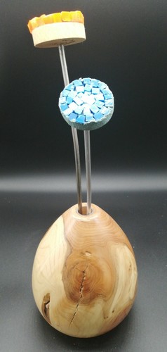Vase artisanal soliflore - vase, en