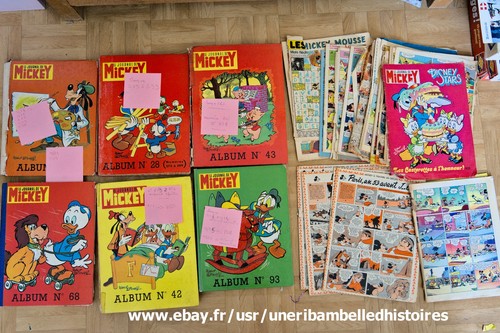 Lot albums journal - albums, le