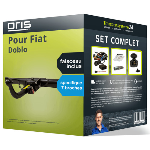 Attelage pour fiat doblo - attelage,