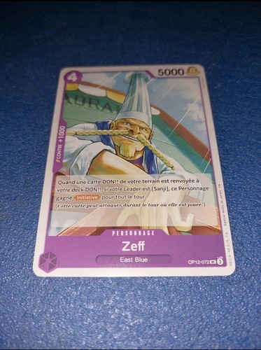 Zeff op12 072 carte card - 072,