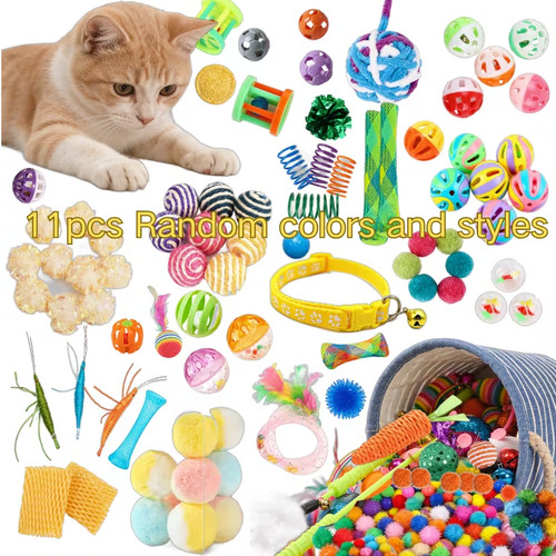 Lot jouets pour chat - 11,