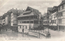 67 STRASBOURG TANNERIES carte issue carnet - 33887