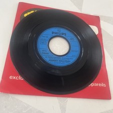 JOHNNY HALLYDAY LA TERRE PROMISE  FRENCH 45 T PROMO/ HORS COMMERCE 6837 285