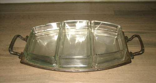 Ancien plat apéritif hors - plat,