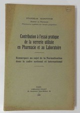 ESSAI PRATIQUE DE LA VERRERIE