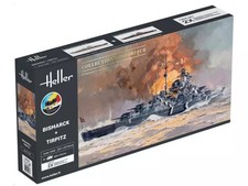 HELLER Bismarck + Tirpitz