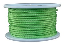 Dyneema Tressé / Corde Tressée Ø 4mm/50 Mètres Couleur Vert / 1.300 Dan