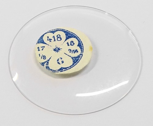 Verre savonnette montre - "savonnette",