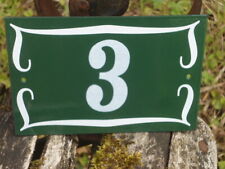 PLAQUE EMAILLEE NUMERO DE RUE