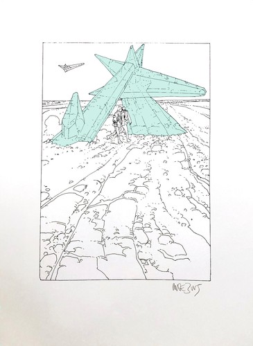 Moebius giraud sérigraphie - moebius,