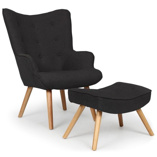 Fauteuil pouf scandinave - &,