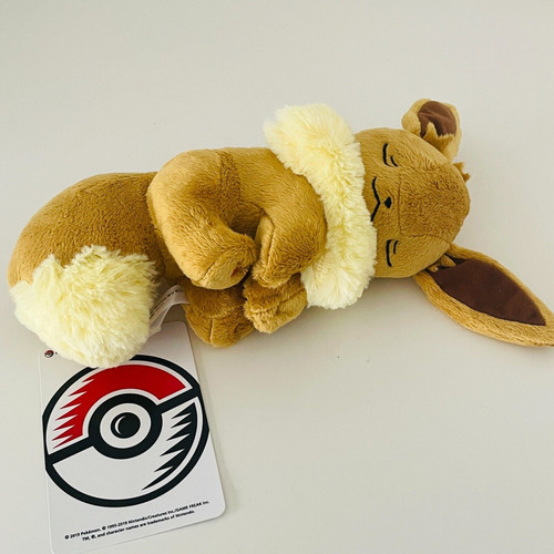 Peluche pokemon evoli sleeping - pokemon,