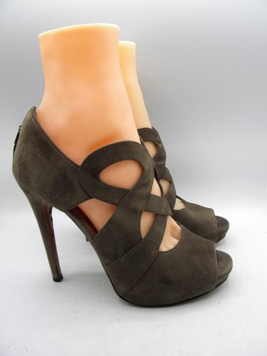 Alaia paris olive suede - olive,