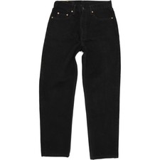 Levi's 882  Homme Noir Straight Regular  Jeans W32 L30 (61706)