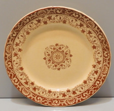 -ANCIENNE ASSIETTE JULES VIEILLARD  Bordeaux service LOUIS XV COLLECTION   D