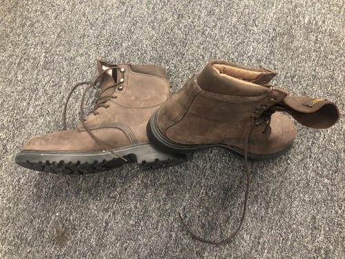 New red wing boots - red, gortex